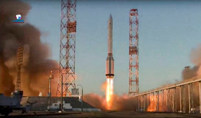 Rusia envía módulo científico a la Estación Espacial