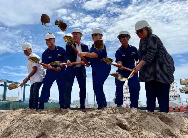 Comienza reconstrucción de la base de la Guardia Costera en San Juan