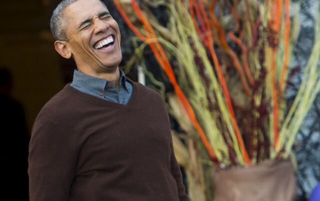 Bebé "Papa Francisco" se robó el corazón de Obama