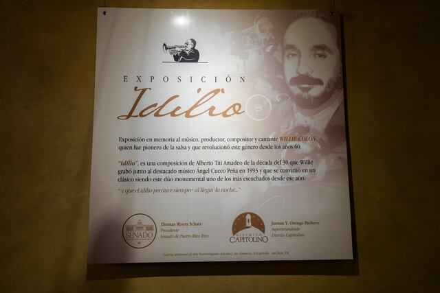 Inauguran exposición en honor a Willie Colón en el Capitolio