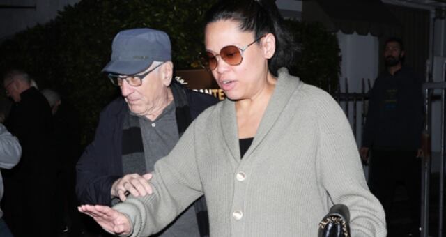 Confirman que novia de Robert de Niro tuvo complicaciones después de dar a luz