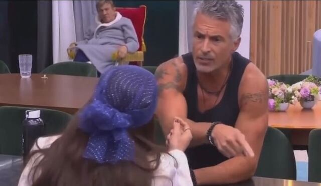 Fuerte discusión entre Diego Soldano y “La Materialista” en “La casa de los famosos 3″