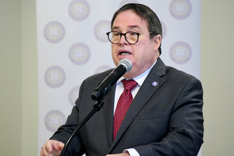 Domingo Emanuelli Hernández, secretario del Departamento de Justicia. Foto Dennis A. Jones Metro PR 30 de agosto de 2022