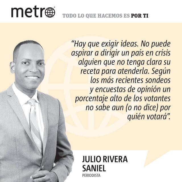 Opinión de Julio Rivera Saniel: ¿Usted vota “porque sí”?