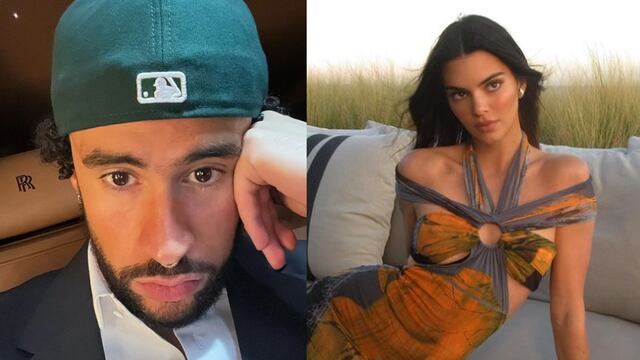 Filtran fotos de presunto beso entre Bad Bunny y Kendall Jenner