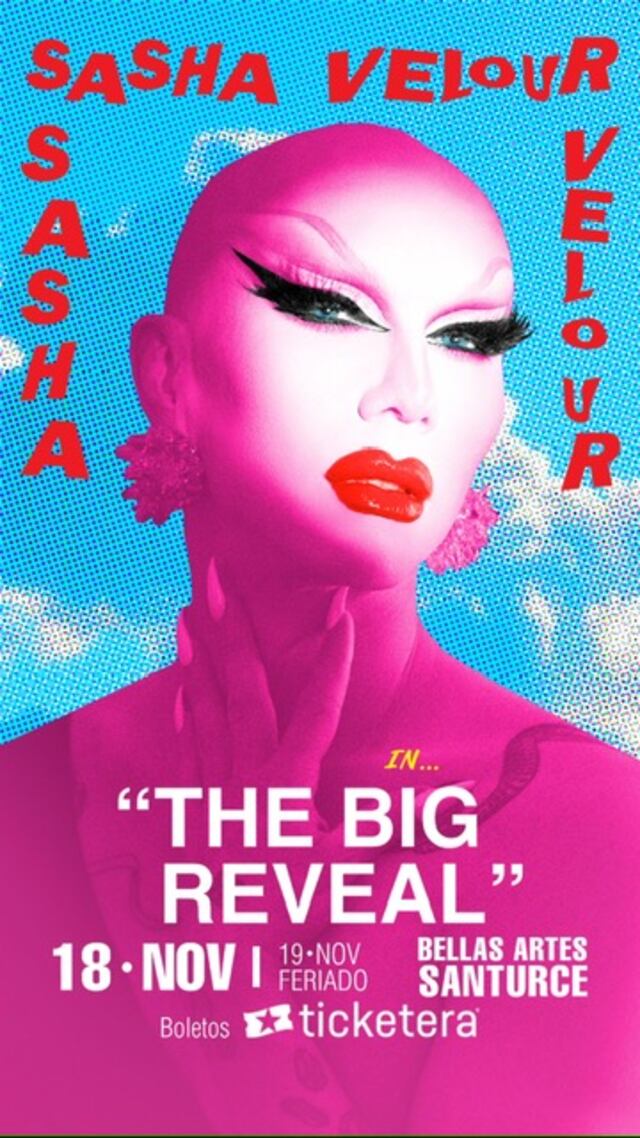 Ganadora de “RuPaul’s Drag Race” traerá su espectáculo al Centro de Bellas Artes