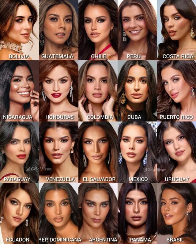Miss Cuba completa la lista: Candidatas latinas que buscarán la corona de Miss Universo 2024 en México