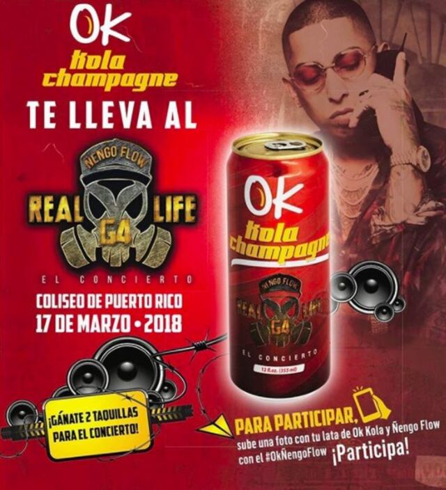 Ok Kola Champagne te lleva al Ñengo Flow El Concierto