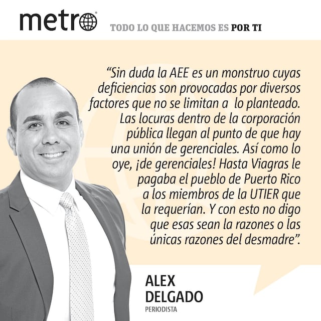 Opinión de Alex Delgado: AEE abocada al fracaso
