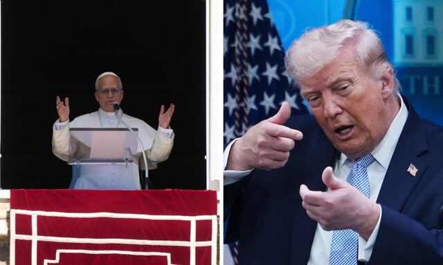 Papa León responde críticas de Trump y asegura que no tiene miedo