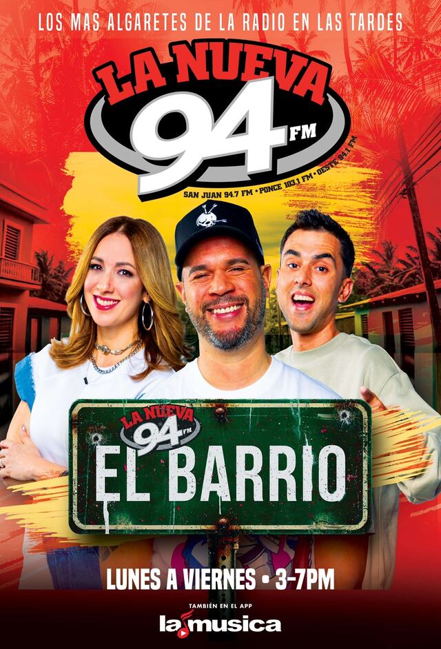 “Macetaminofén” llega a La Nueva 94 FM con su programa “El Barrio″
