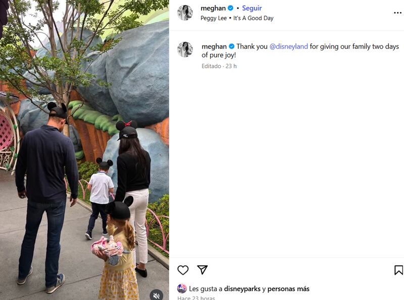 Meghan Markle y Harry comparten momentos inéditos junto a sus hijos