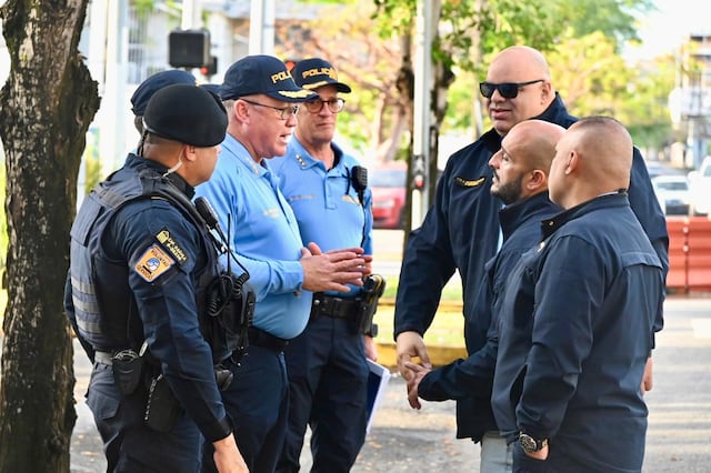 Policía despliega operativo por Marcha del Día Internacional de los Trabajadores