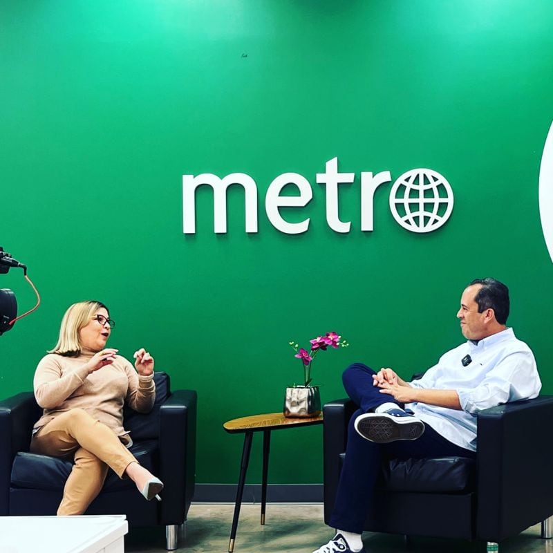 El periodista Rafael Lenín López se convirtió esta vez en entrevistado y conversó con la editora en jefe de Metro PR, Aiola Virella, sobre sus planes de cara al futuro.