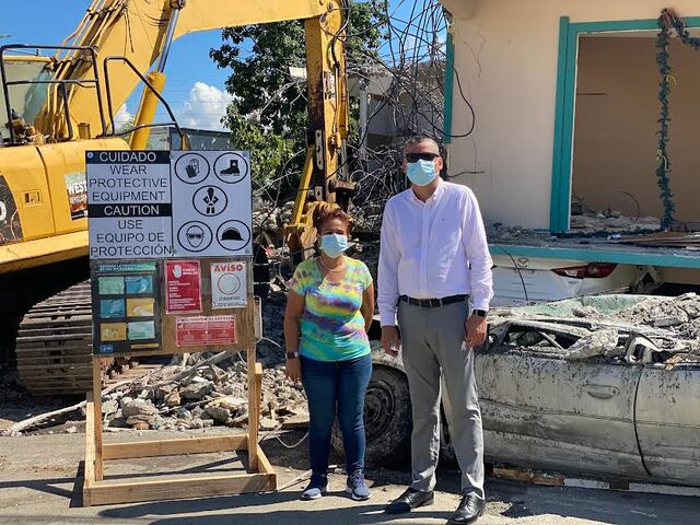 Comienzan a demoler 117 casas en Guánica afectadas por los terremotos