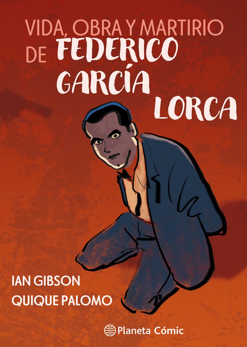 Una página de la novela gráfica 'Vida, obra y martirio de Federico García Lorca'. EFE/Planeta Cómic