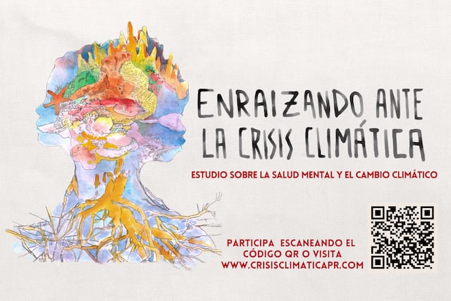 Lanzan cuestionario para estudiar la salud mental de los residentes de Puerto Rico ante el cambio climático