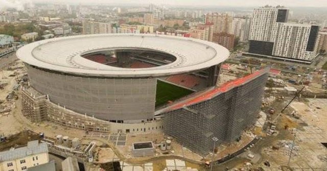 Inauguran estadio mundialista
