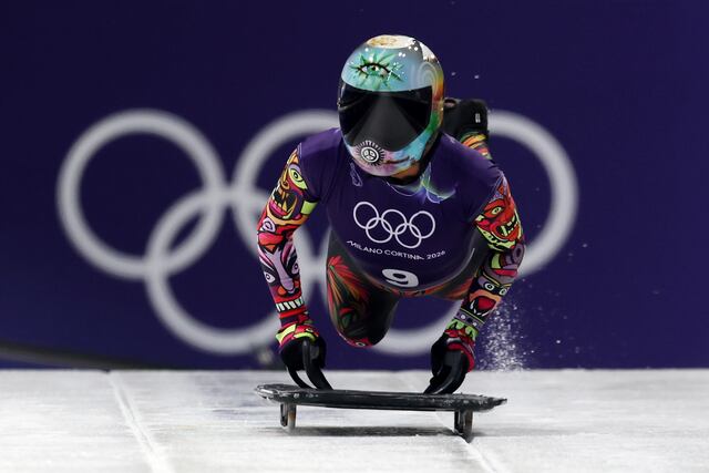 Lista Kellie Delka para su participación en las olimpiadas de invierno