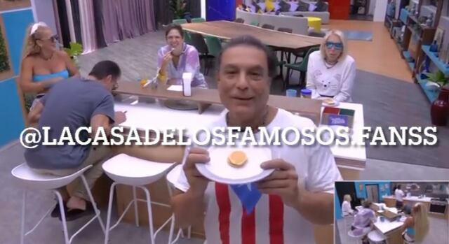 Toni Costa le hace broma mañanera a Osvaldo Ríos en “La casa de los famosos 2″