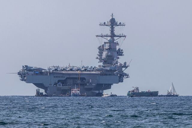 EE.UU. enviará el portaaviones USS Gerald R. Ford a Oriente Medio en medio de presión sobre Irán