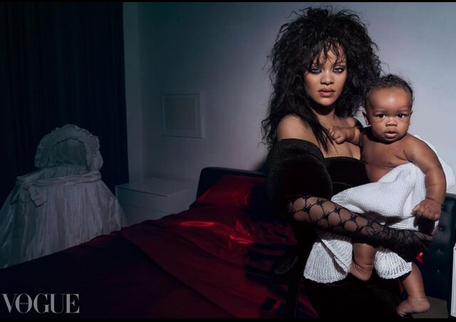 Rihanna publica tierno video de su bebé