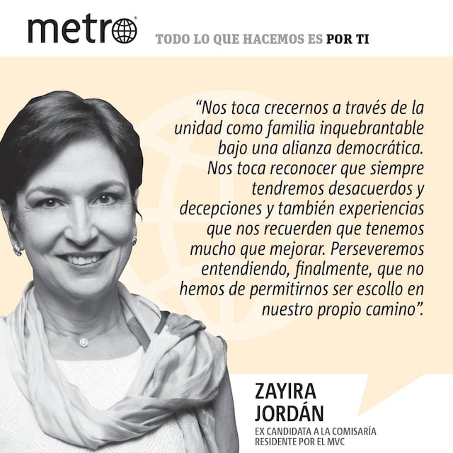 Opinión de Zayira Jordán: Alianza por Nuestra Democracia
