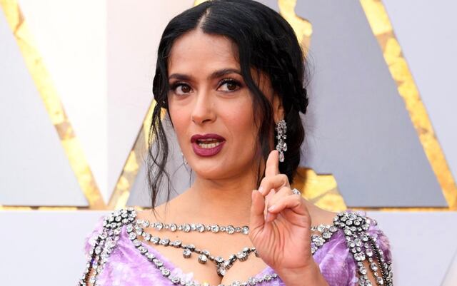 Salma Hayek y el mensaje que empoderó al Oscar 2018