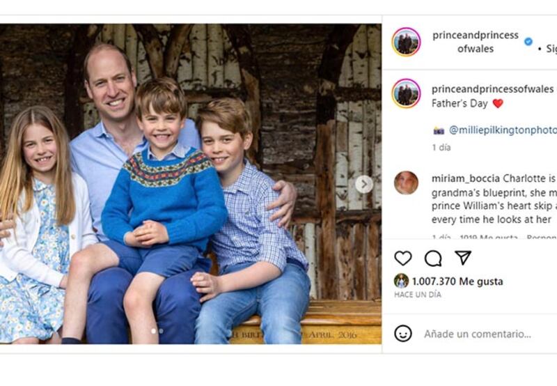 La hija de Kate y William ha crecido y es idéntica a Lady Di