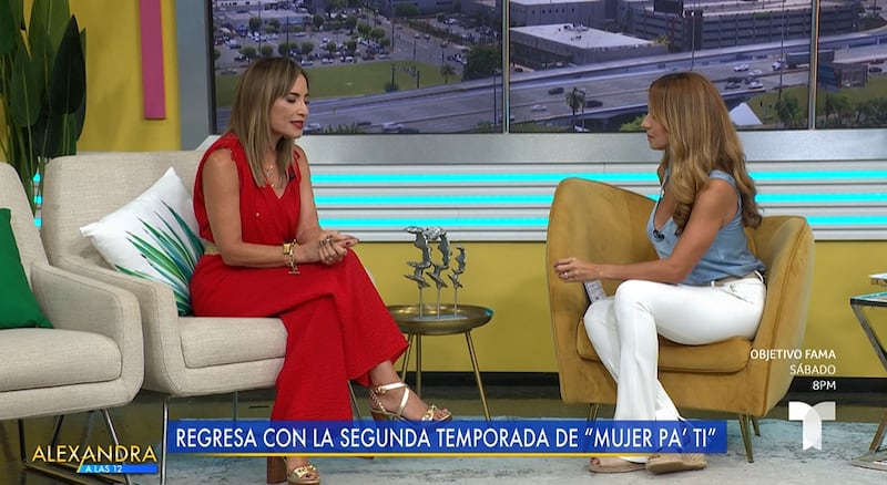 La animadora estuvo en Alexandra a las 12.