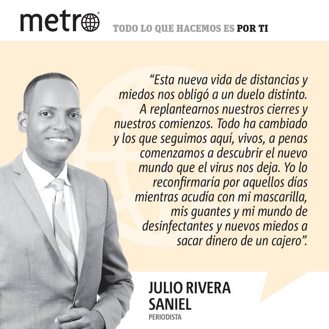 Opinión de Julio Rivera Saniel: Morir en tiempos del COVID
