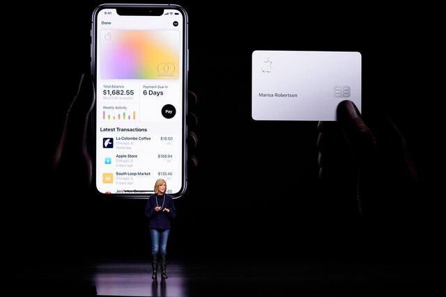 Llega la tarjeta de crédito de Apple