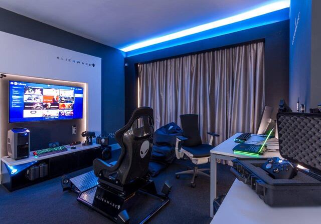 Primera habitación de hotel para los amantes del gaming