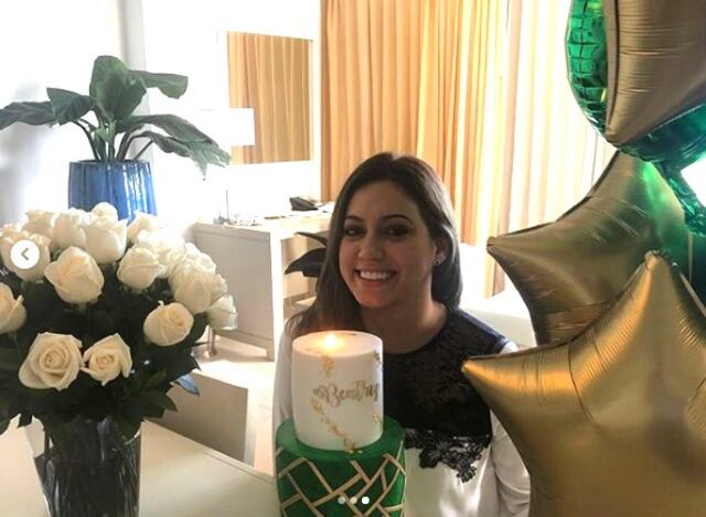 Así celebró la primera dama su cumpleaños