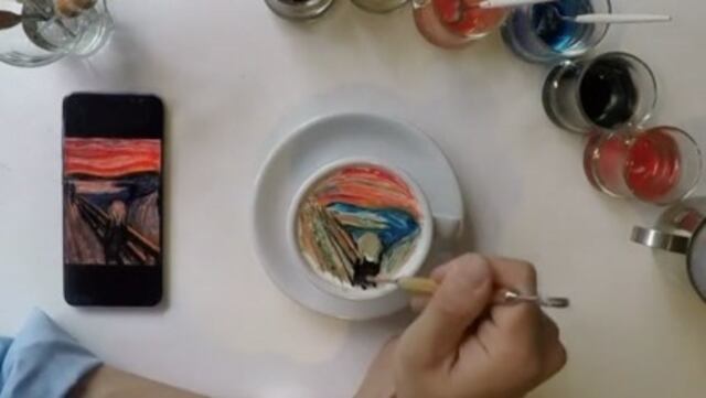 ​Este "coffee artist" coreano revoluciona las redes sociales