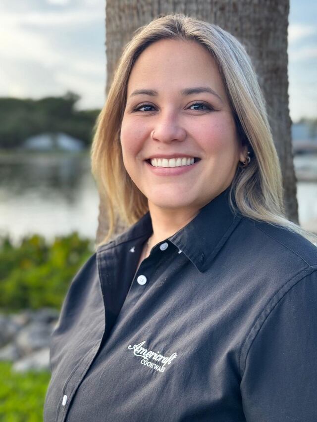 Karrie Glez: una boricua que abre caminos en AmeriCraft Cookware