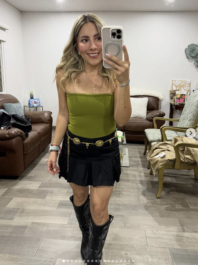 Rebeca Delgado, la mujer que Nodal mencionó en los Latin Grammy