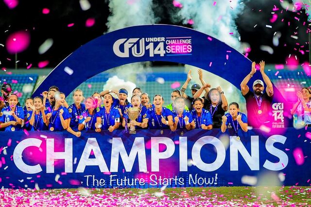 ¡Bicampeonas! Puerto Rico se destaca en el CFU U14 Girls’ Challenge Series