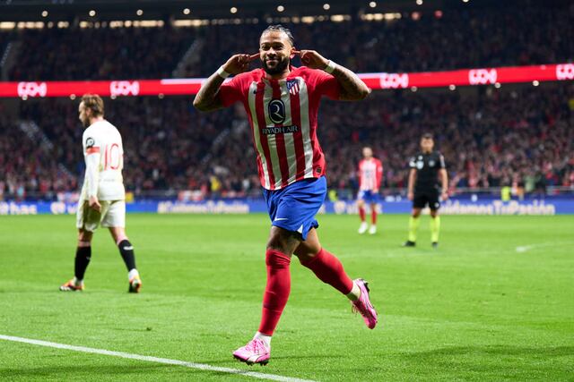 Atlético de Madrid pierde terreno con derrota 1-0 ante Sevilla