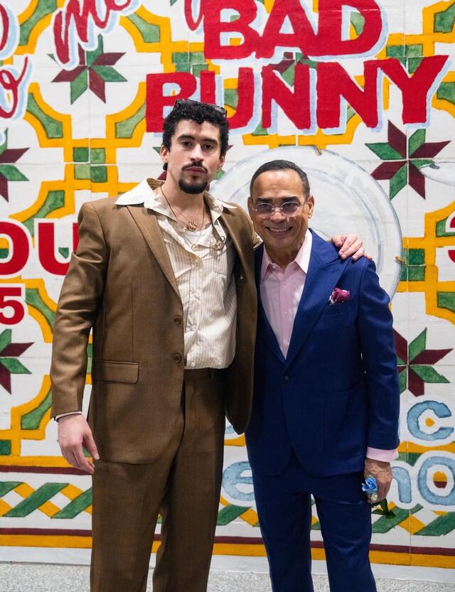 Gilberto Santa Rosa agradece a Bad Bunny por acompañarlo en su concierto