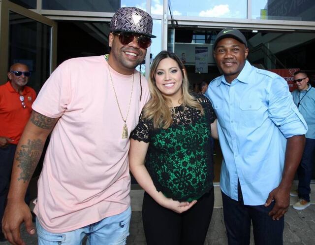Primera dama, Pirulo y Tito Trinidad visitan centros Stop &amp; Go