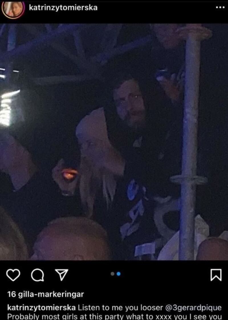 Piqué captado en fiesta