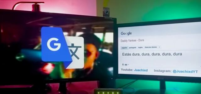 Así se escucha "Dura" en el Traductor de Google