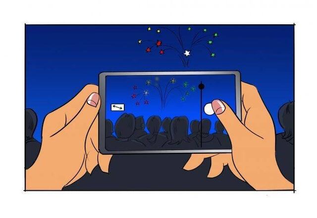 5 consejos de Samsung para sacar fotos de fuegos artificiales