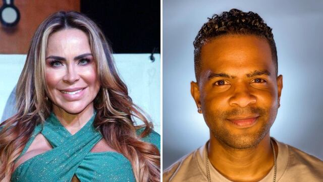 Aylin Mujica sorprende a Jasond Calderón con beso en Raymond y sus Amigos