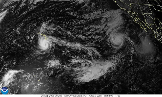 Huracán Nolo se encamina hacia Hawái con potenciales lluvias catastróficas