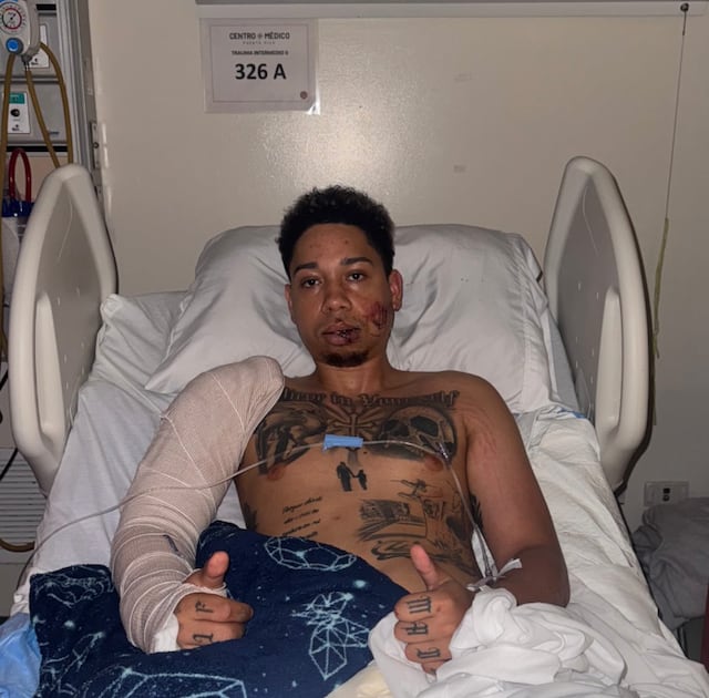 “Dios nunca me deja solo”: Jugador de los Osos de Manatí se expresa tras accidente de auto