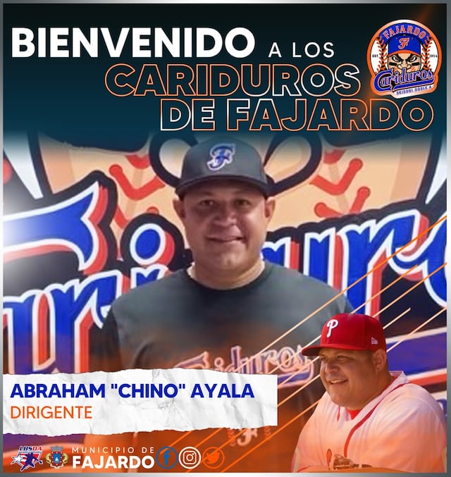 Nuevo dirigente para los Cariduros de Fajardo en la pelota Doble A