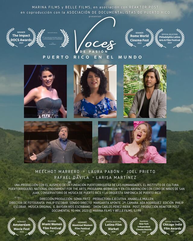 Puerto Rico es un manantial de talento musical: WIPR transmitirá el estreno televisivo del documental “Voces de pasión”