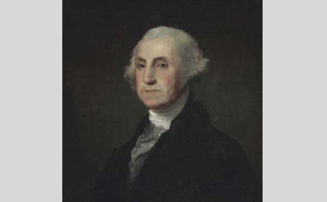 A subasta retrato de George Washington que fue propiedad de Bolívar